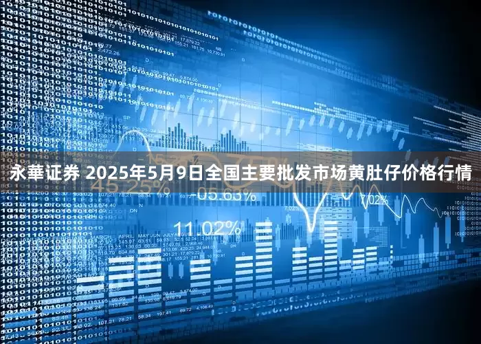 永華证券 2025年5月9日全国主要批发市场黄肚仔价格行情